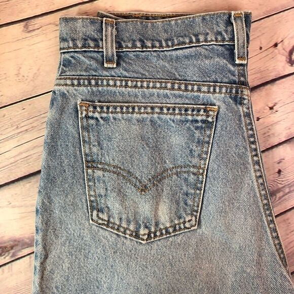 VINTAGE LEVI'S Loose High Waist Shorts Size 31 - Picture 8 of 13